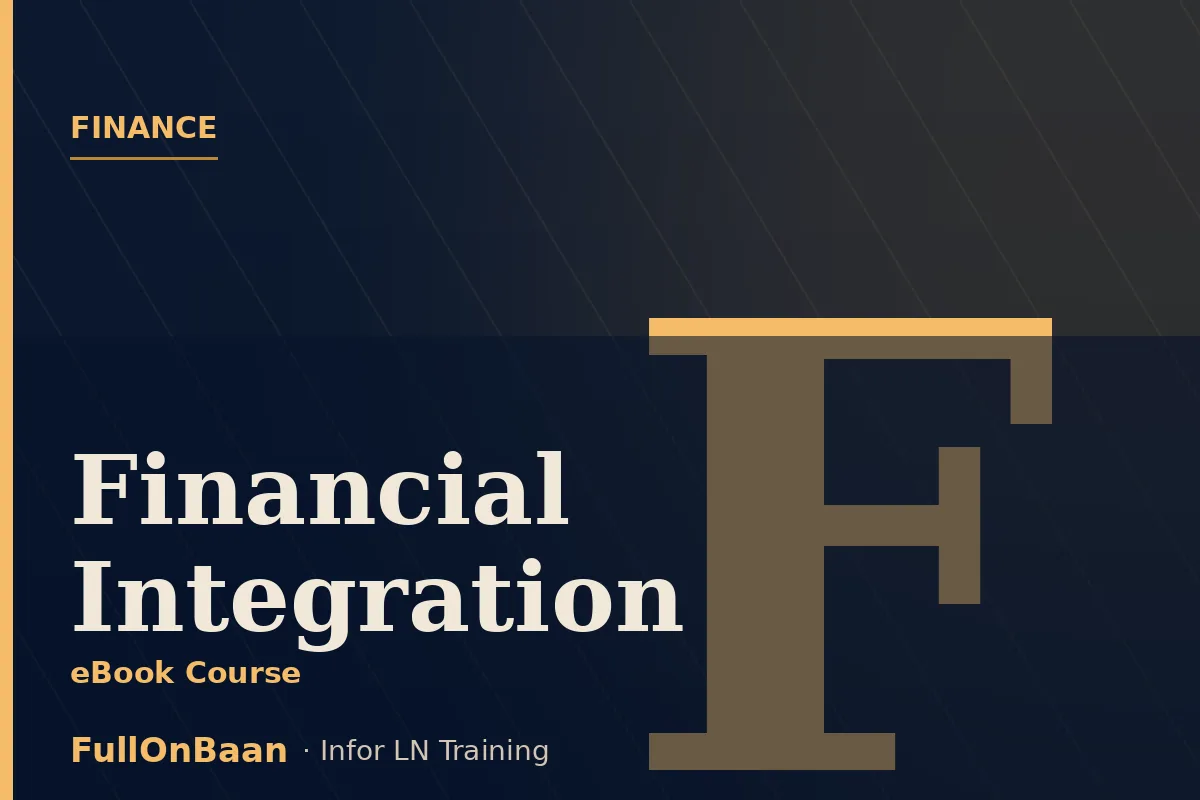 Infor LN Financial Integration — Mapping Schemes, GL Codes, Reconciliation