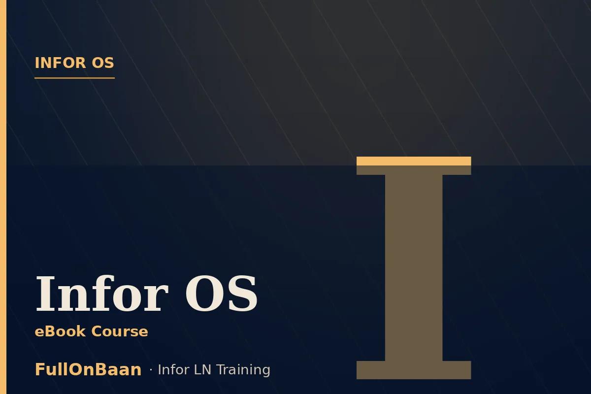 Infor OS Training — Admin, Portal, IDM, Birst, Security, dEPM, AI